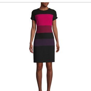 KARL LAGERFELD - Colorblock Mini Dress  (New without tag)